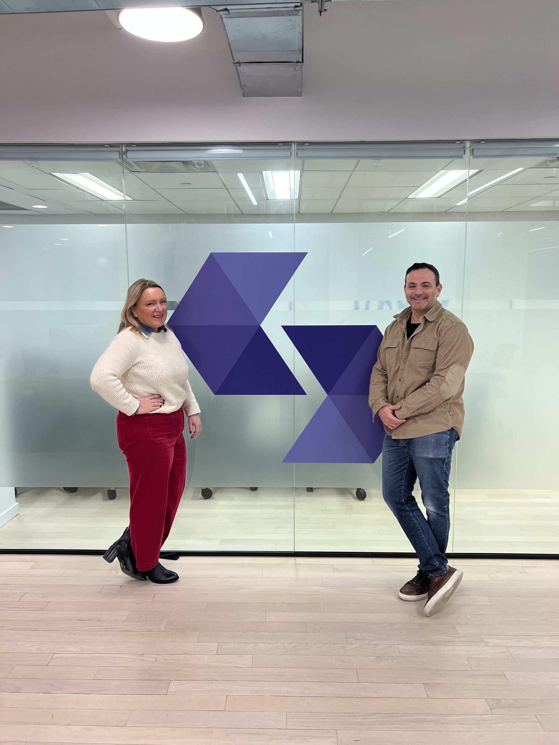 Becky Honeyman and Greg Mondshein, Co-Founders of SourceCode Communications